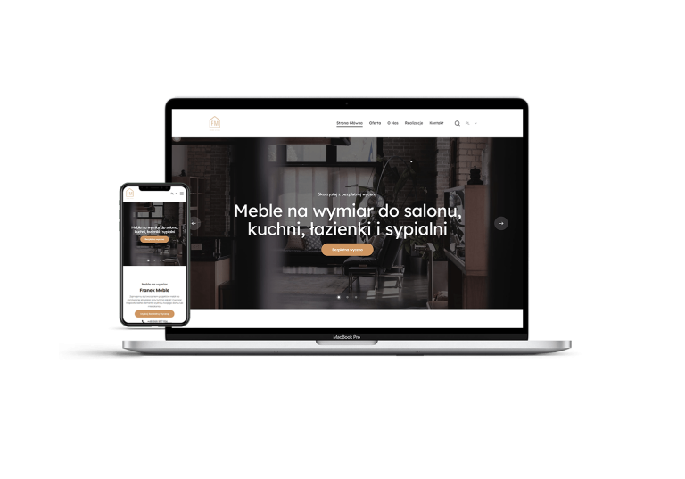 Strona Internetowa dla Franek Meble