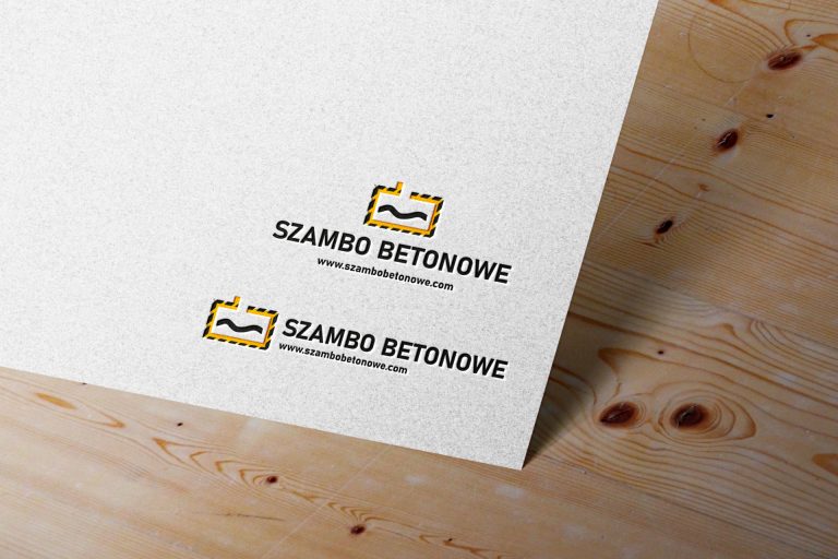 Projekt Logo dla firmy specjalizującej się w produkcji szamb betonowych