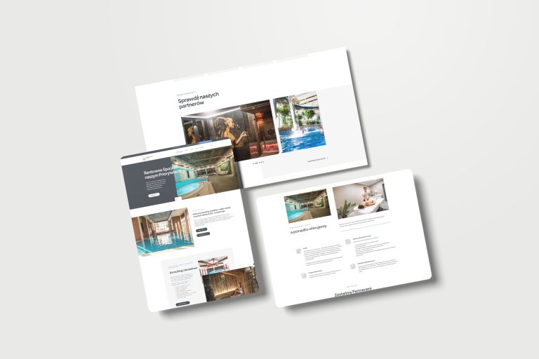 Strona Internetowa dla Firmy Zarządzającej Basenami i Spa