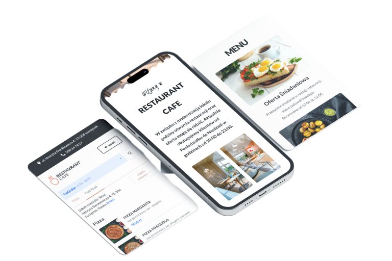 Strona Internetowa dla Restauracji „Restaurant Cafe”